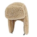 Miniatyrbild 1 av 5: Vinter Trapper Hattar Vinter Lei Feng Hatt med Öronlappar Ski Termisk Hatt Förtjockad Snö Vinter Varm Hatt Vinterhattar för Män Ski(Khaki)