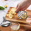 Miniatyrbillede 2 af 5: 2 stk. rustfrit stål citronpresser manuel håndpresser til juice