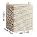 Miniatyrbilde 1 av 2: Ikke-vevd Grå Bølgepapp Klær Spesiell Oppbevaring Bæreveske 30L/110L/150L/220L Hjem Oppbevaringspose Hjem Soverom Oppbevaringspose Sorteringspose D