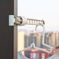 Miniatyrbild 5 av 5: 3-pack Tvättställ Väggmonterat Klädtorkställ Inomhus