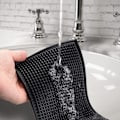 Pikkukuva 5 / 5: (Musta) 2 kpl Baarimatto PVC-kumimatto Lasinalunen Paksu Viemäri Rec