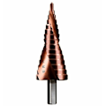 Miniatyrbild 5 av 5: Mengshen Cobalt Stegslipade Borrar 4-32mm Spiralspår, HSS M35 Skär