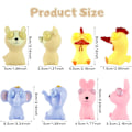 Miniatyrbild 2 av 5: Anti-stressleksak 4 stycken Pop ping Out EyesToys Squishy Squeeze To