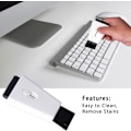 Miniatyrbillede 3 af 5: Tastatur rengøringsbørste, 5 stk. bærbar rengøringsbørste swipe computerbørste til hjemmet og kontoret, til bærbare computere tastatur mobiltelefoner kameraer