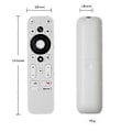Miniatyrbilde 2 av 5: Erstatningsfjernkontroll med stemmestyring for MECOOL KM2 KM2 PLUS ONN Android 4K UHD TV-boks Bluetooth stemmefjernkontroll