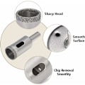 Miniatyrbillede 3 af 5: 15 stk. Diamantbor Bits Hulsave Hulsave Diamant Hulsave til