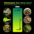 Miniatyrbillede 4 af 5: Reptil Lampe Stativ med Justerbar Base - Metal Gulvlampe Stativ