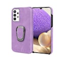 Pikkukuva 1 / 5: Sormipidike PU-puhelinkotelo Samsung Galaxy A32 5G / M32 5G -puhelimelle Purple