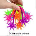 Miniatyrbillede 3 af 5: 24-pak Børne Meteor Hammer Gummi Squishy Sticky Hammer Forsyninger( )