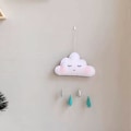 Miniatyrbillede 3 af 5: Sky Raindrop Vedhæng Vuggestue Soveværelse Vindue Væg Tint Krybber Være