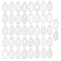 Pikkukuva 2 / 2: 42 kpl Stencil Vartalomaalaus Stencil DIY Uudelleenkäytettävä Kasvojen Vartalomaalin Malli