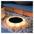 Miniatyrbillede 3 af 5: Lampe. Solcelle LED udendørs lys, have indbygget jordlys til h