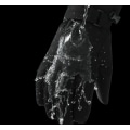 Miniatyrbillede 4 af 5: Sorte, vandtætte skihandsker i størrelse S - touch screen-funktion til ti fingre