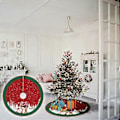 Miniatyrbillede 5 af 5: Juletræstæppe Julepynt Juleornamenter Træstæppe Julepynt