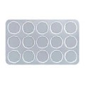 Miniatyrbillede 1 af 5: Rund Brik Form DIY Epoxy Resin Silikone Form Opbevaring Køkken Anti-Skoldning Varmeisolering Pad Hjem Desktop Dekoration MD3477 B