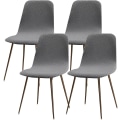 Miniatyrbild 1 av 5: Utdragbar stolsöverdrag set om 4, moderna tvättbara matstolsöverdrag
