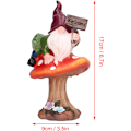 Miniatyrbillede 3 af 5: Havefigur af Svampe uden Ansigt, Havepynt, Stående Skulptur