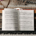 Miniatyrbilde 5 av 5: 2 stk. metall musikkbokholderklips, musikkstativklips, noteklips f