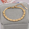 Miniatyrbillede 2 af 4: 1 stk. Lettre d'amour en acier titane cube magique bracelet en acier