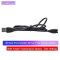 Miniatyrbilde 3 av 5: For Garmin Fenix 5/5s/5x/plus/6/6s/6x/pro Smartklokke Lader, Erstatning Usb Data Synkroniserings Ladekabel Ledning, Svart.