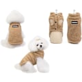 Miniatyrbillede 1 af 5: Pet Hund Vinter Lam Cashmere Bomuld Varm Udendørs Hund Frakke Foret C