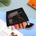Miniatyrbillede 4 af 5: 3 Styk Mesh Kosmetikposer Mesh Makeupposer Mesh Lynlåspose til