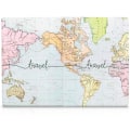 Miniatyrbilde 4 av 5: 2 stk. Reise Passholder - Flip Case med Elastisk Lukking - P
