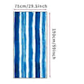 Miniatyrbillede 3 af 4: Mikrofiber Strandhåndklæde Tie Dyed Cool Rejse Pool Håndklæde Boheme Stil