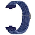 Miniatyrbillede 2 af 5: Justerbar flettet nylon urrem i vævet stil til Huawei Watch Fit 3 Style H
