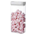 Miniatyrbild 1 av 5: 400/700/1200/1600ML Transparent Matförvaringsburk Bra Försegling Hållbar Livsmedelsgodkänd Lätt att Rengöra 1200ml