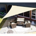 Miniatyrbild 4 av 4: Rektangulär Vattentät Solsegel 2x2x2 Meter Likbent Triang