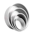 Miniatyrbild 2 av 4: 6 tum 8 tum 10 tum anodiserad bottenform mousse chiffon kaka rund form höjd bakverktyg