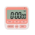 Miniatyrbild 5 av 5: 1 st svart digital kökstimer med stor LCD-skärm, Adju