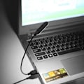 Miniatyrbilde 3 av 5: 2 stk USB Leselys Mini USB LED Lampe for Laptop, Tastatur, P