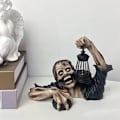 Miniatyrbild 2 av 5: Solcells-driven Halloween zombie lykta hartsdekorationer,