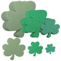 Pikkukuva 1 / 3: 45 kpl Pyhän Patrickin päivän seinätarra Shamrock-seinätarra Jääkaapin apilatarrat