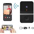 Miniatyrbillede 1 af 5: Promotion Flash - Trådløs Videodørklokke - Med 1080P Høj Opløsning