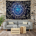 Pikkukuva 3 / 5: 1 kpl 130 x 150CM Tähtikuvioseinävaate Astro Tähtikuviot