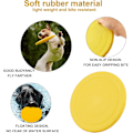 Pikkukuva 5 / 5: 4 kpl koiran frisbeetä, koiran lelu frisbee, 18 cm kestävä kumilelu
