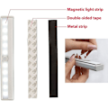 Miniatyrbilde 4 av 5: 4-pak LED-nattlamper med bevegelsessensorer, skapbelysning, LE
