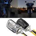 Miniatyrbilde 5 av 5: 2 stk, Universelle Motorsykkel Mini LED Blinklys Biltilbehør