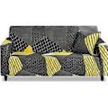 Miniatyrbild 1 av 4: Elastiskt sofföverdrag halkfritt Jacquard Elastiskt sofföverdrag för 1-sits soffa