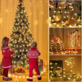 Pikkukuva 2 / 5: Värikkäät jouluvalot, 6M 40 LED-lumikidevalot USB ja