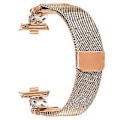 Miniatyrbillede 3 af 5: Til Xiaomi Smart Band 8 Pro Milanese Armbånd Blomst Rustfrit Stål Magnetisk Mesh Urrem Style B