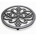Miniatyrbillede 4 af 5: Robust Støbejerns Trivet, Rustfri Sort Hyldebeslag