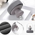 Miniatyrbillede 5 af 5: Multifunktionel smykkevitrine med klart glaslåg, stilfulde ringe/halskæder/armbånd/øreringe display rekvisitter Grøn Green A