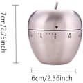 Miniatyrbild 2 av 5: Mekanisk kökstimer 60 minuters nedräkning kökstimer Äpple