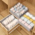 Miniatyrbillede 3 af 5: 2 stk. sammenklappelig og vaskbar opbevaringsboks, Oxford klud skuffe Orga