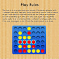 Miniatyrbild 5 av 5: Pup Go Connect 4, 4 i rad med 6 extra bitar, Four in a
