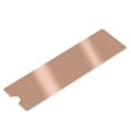 Pikkukuva 5 / 5: Erittäin Vahva Kupari M.2 2280 SSD Solid State -kiintolevylle Jäähdytyselementti 2280 Pöytäkone HDD PCI-E NVME Jäähdytin 1cm